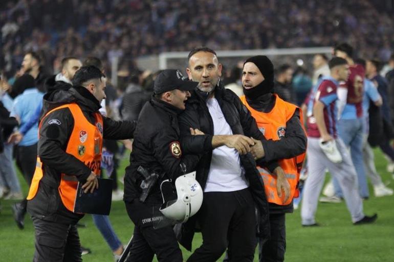 Olaylı Trabzonspor-Fenerbahçe maçı Bakan Yerlikaya: 12 kişi gözaltında