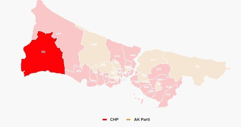 Seçim sonuçları 2024 İstanbulun 39 ilçesinde son durum: İşte ilçe ilçe seçim sonuçları
