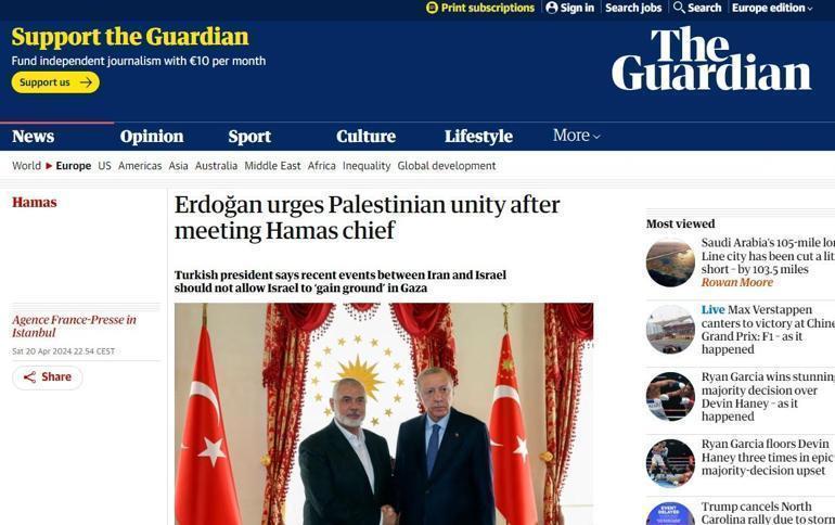 İstanbuldaki kritik zirve dünyada manşet oldu İsrail basını Erdoğanın hamlesini böyle gördü