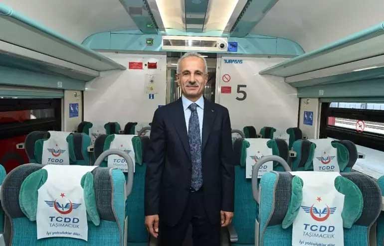 Bakan Uraloğlu duyurdu YHT kullanan yolcu sayısı Türkiye nüfusunu geçti