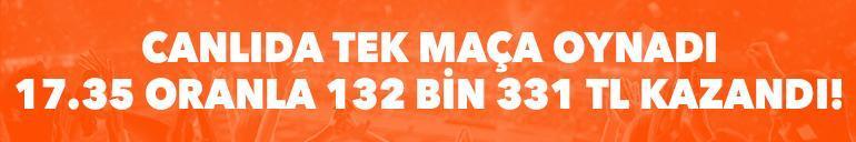 Canlıda tek maça oynadı, 17.35 oranla 132 bin 331 TL kazandı