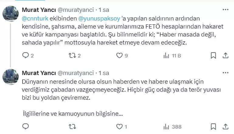 FETÖ’cülerden Hürriyet muhabirine çirkin saldırı