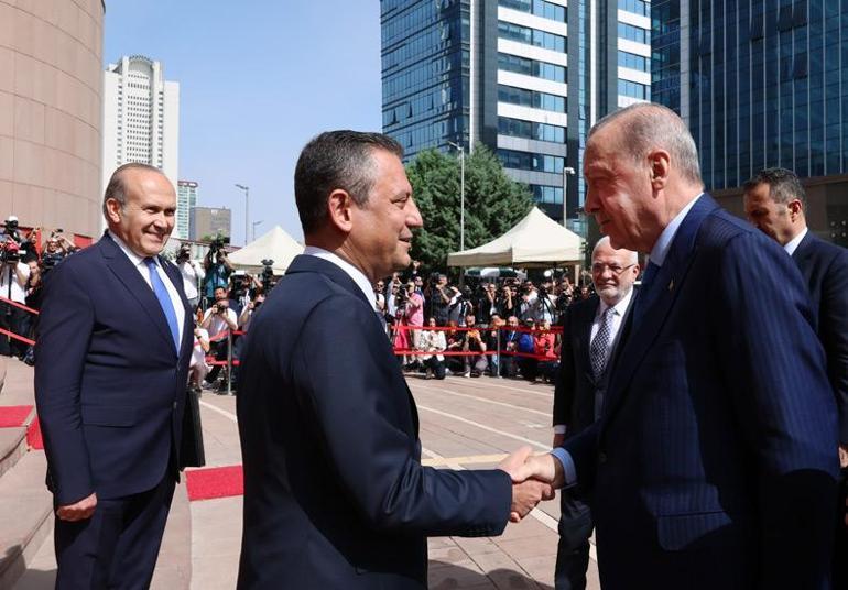 Erdoğandan 18 yıl sonra CHPye tarihi ziyaret Özgür Özel ile kritik görüşme