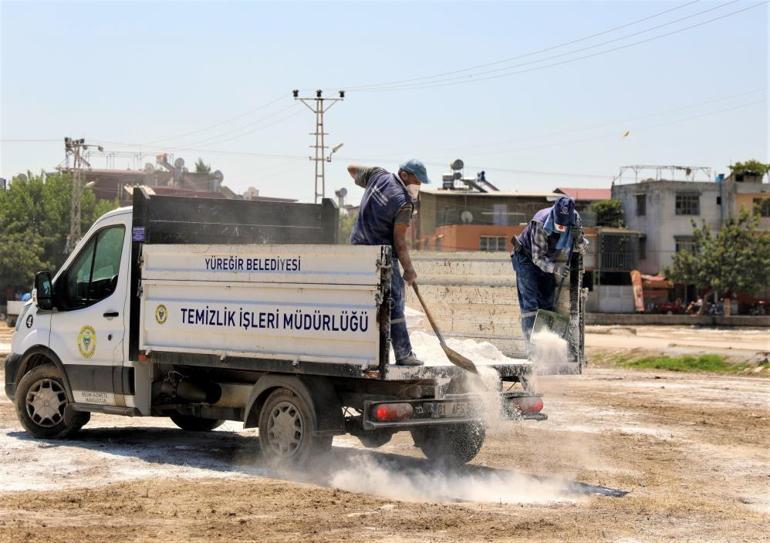 Adanada Kurban Bayramı sonrası temizlik çalışmaları başladı