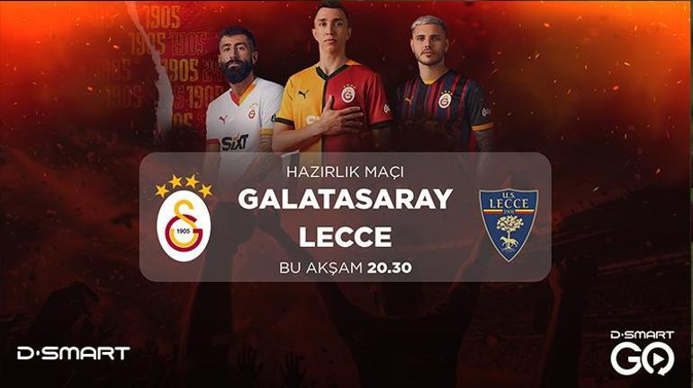 Galatasaray-Lecce maçı naklen sadece D-Smart ve D-Smart Go’da