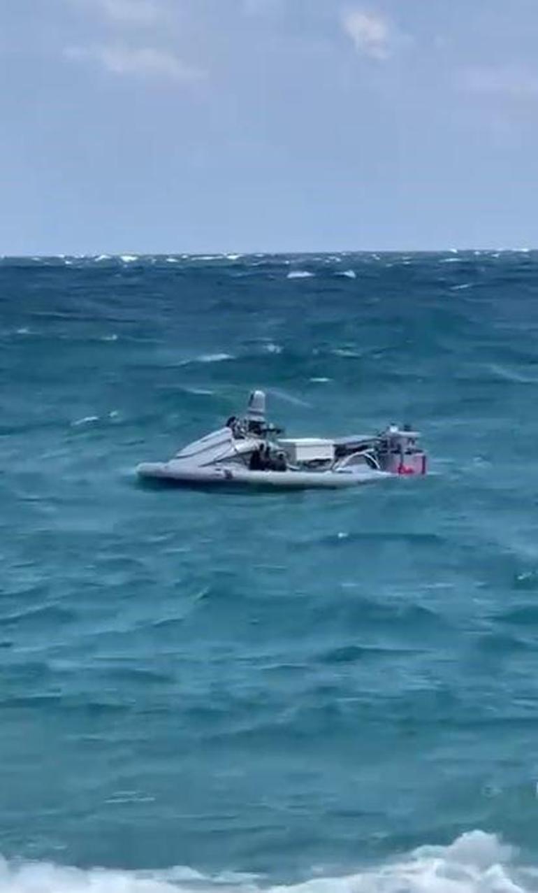 İstanbul Çatalcada Ukraynaya ait olduğu tahmin edilen patlayıcı madde yüklü jetski bulundu