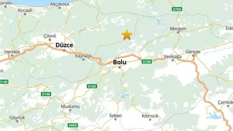 Boluda 3 dakika ara ile iki deprem AFAD ve Kandilliden açıklama geldi