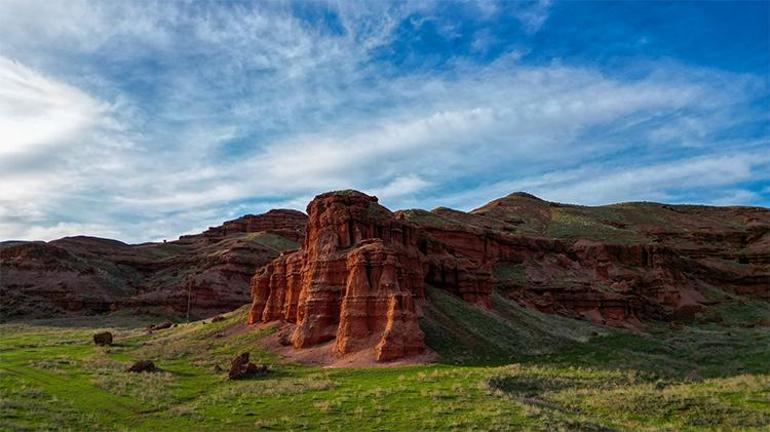 Burası Arizona değil Erzurum  Kırmızı Periler Diyarı keşfedilmeyi bekliyor