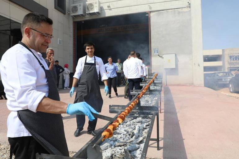 Gaziantep Gastronomi Festivalinde dünya rekoru denemesi için tüm hazırlıklar tamam