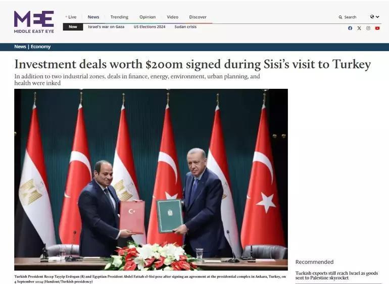 Erdoğan ve Sisi yeni bir sayfa açtı Tarihi zirve dünya basınında yankı buldu