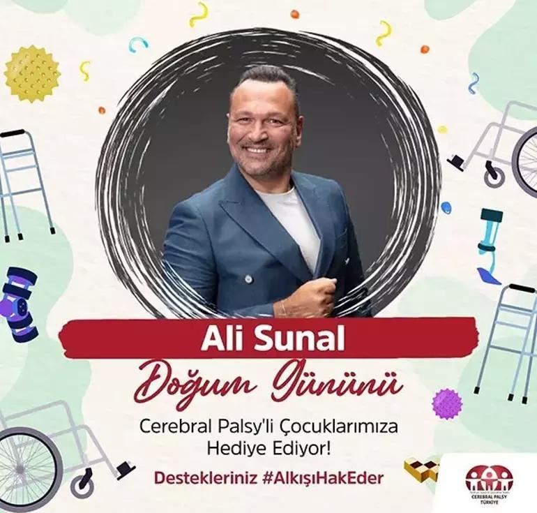 Ali Sunaldan cerebral palsyli çocuklara anlamlı destek paylaşımı