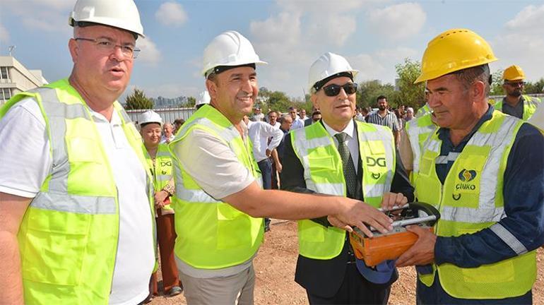 Adanada ATÜ kütüphane binası temeli atıldı