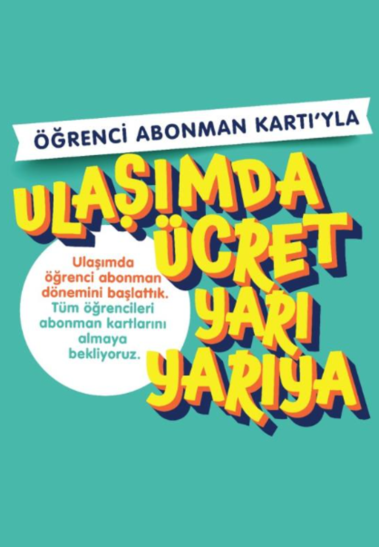 Adana Büyükşehir Belediyesinden öğrenciye ulaşımda büyük destek