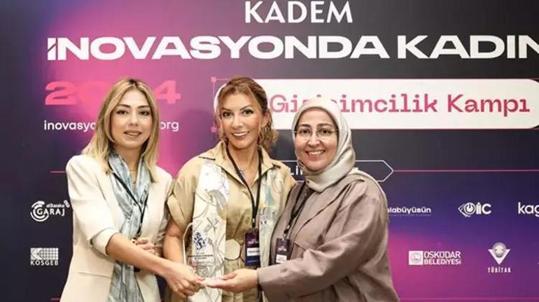 KADEM İnovasyonda Kadın Programı 8. Girişimcilik Kampı Ödül Töreni İstanbulda yapıldı