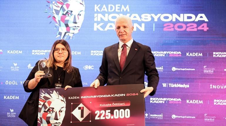 KADEM İnovasyonda Kadın Programı 8. Girişimcilik Kampı Ödül Töreni İstanbulda yapıldı