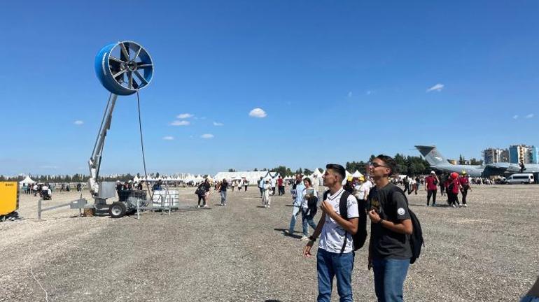 Yıllar önce düşünülen proje TEKNOFEST Adanada gerçek oldu Eski Belediye Başkanının dev pervane projesi hayata geçirildi