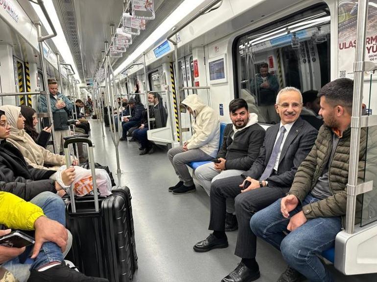 Gayrettepe-İstanbul Havalimanı Metro Hattında yolcu rekoru