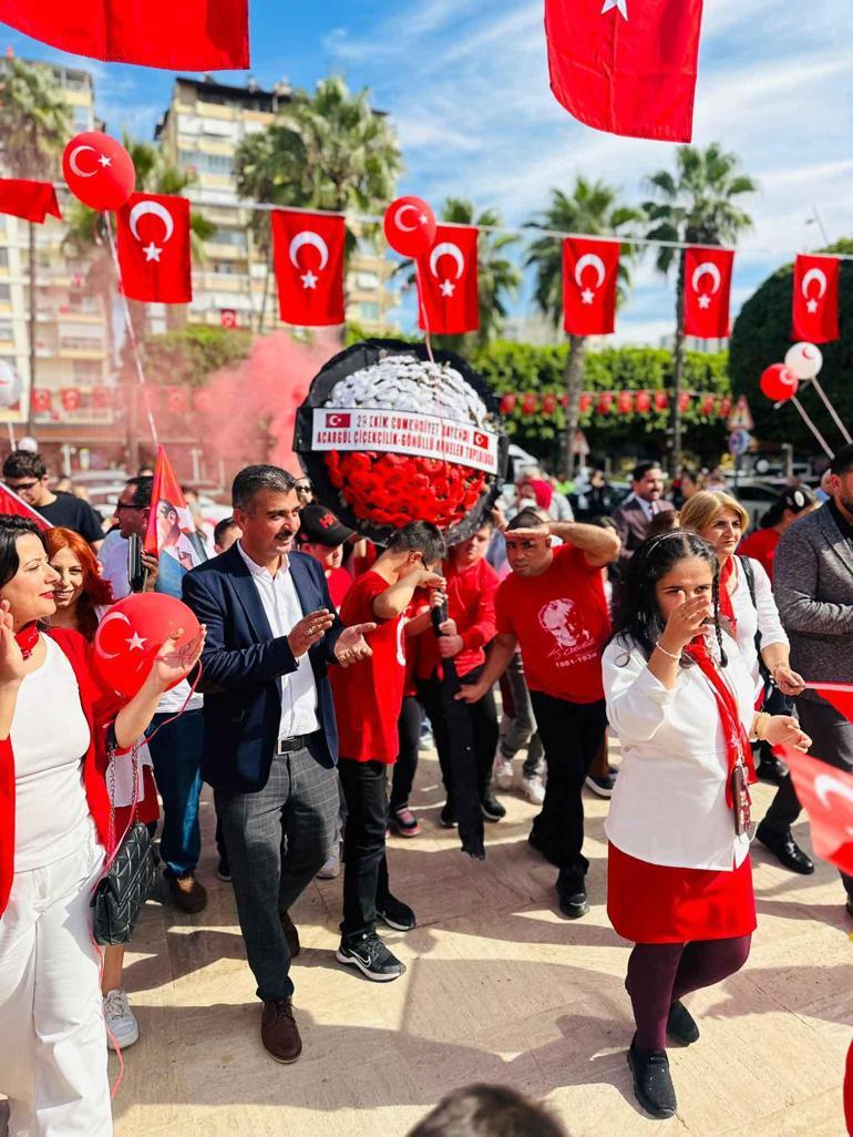 Adanada Cumhuriyet Bayramının coşkusu özel çocuklarla kutlandı