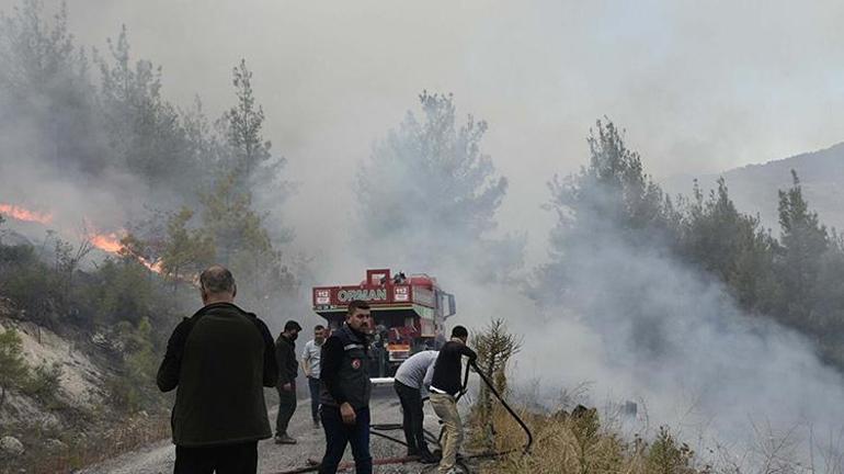 Bursada çıkan yangın Balıkesir Dursunbeye sıçradı