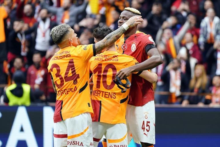 Galatasaray-Samsunspor karşısında