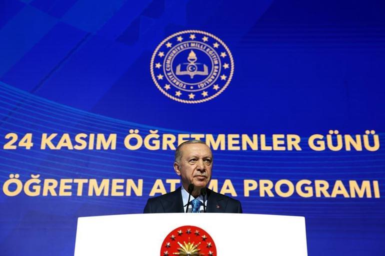 20 bin öğretmenin ataması yapıldı  Cumhurbaşkanı Erdoğan: Yeni bir eğitim anlayışını hayata geçiriyoruz