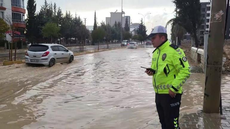 Adıyaman yağmura teslim oldu