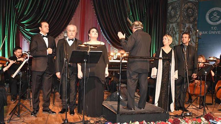 Anadolu Opera ve Bale Festivali kapsamında Şırnakta Şehr-i Nuh konseri düzenlendi