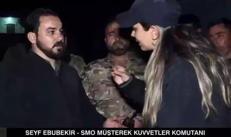 Münbiç PKKlıların kaçarken arkalarında bıraktıkları tanklar CNN Türk tarafından görüntülendi