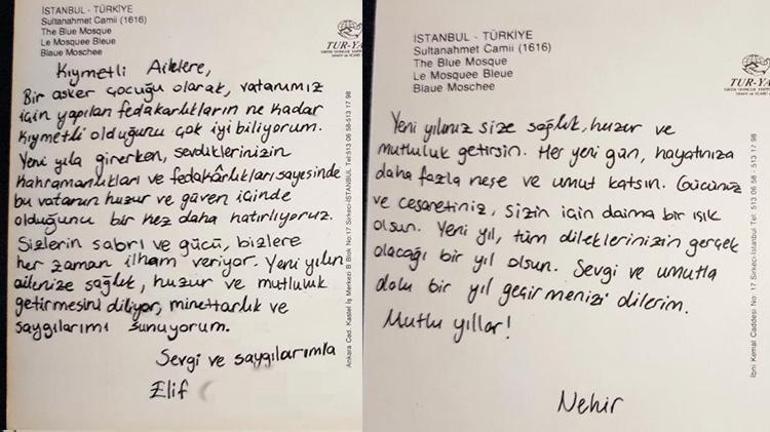 İstanbulda okuyan lise öğrencileri yılbaşında şehit ve gazileri unutmadı