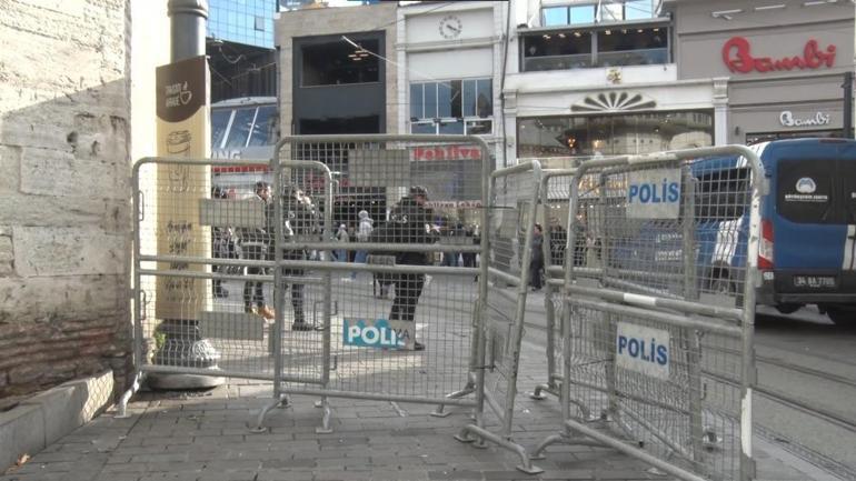 Yılbaşı tedbirleri kapsamında Beyoğlu, Beşiktaşve Şişlide bazı yollar kapatıldı