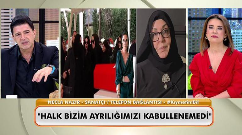 Necla Nazır, Ferdi Tayfurun cenaze namazında yaşanan gerilim hakkında ilk defa konuştu: Çok üzgün ve yorgunum