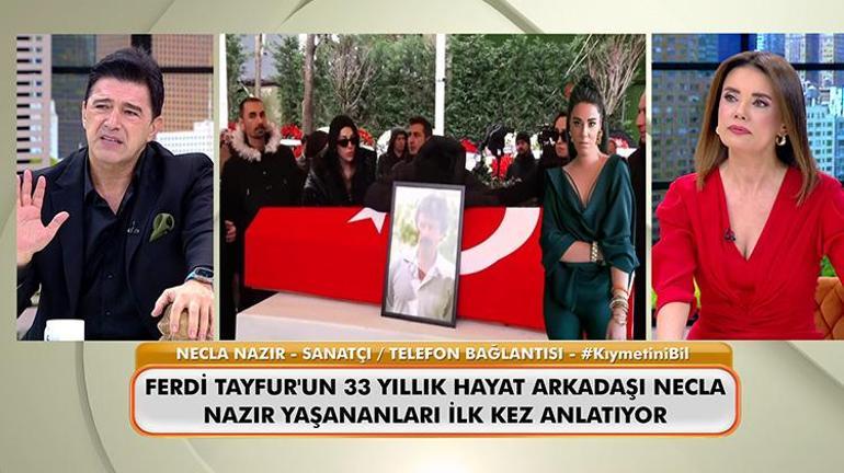 Necla Nazır, Ferdi Tayfurun cenaze namazında yaşanan gerilim hakkında ilk defa konuştu: Çok üzgün ve yorgunum