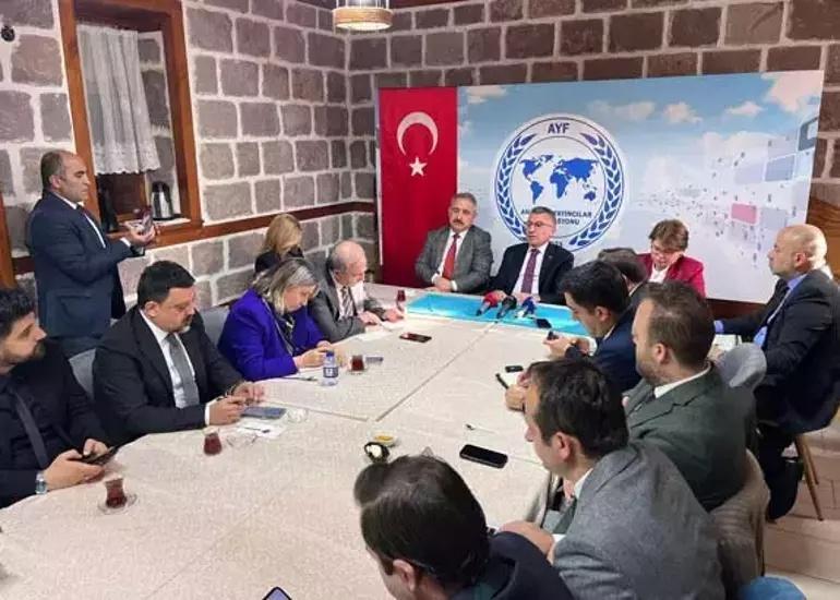 DEM Parti heyetiyle görüşme sonrası AK Partiden yeni açıklama