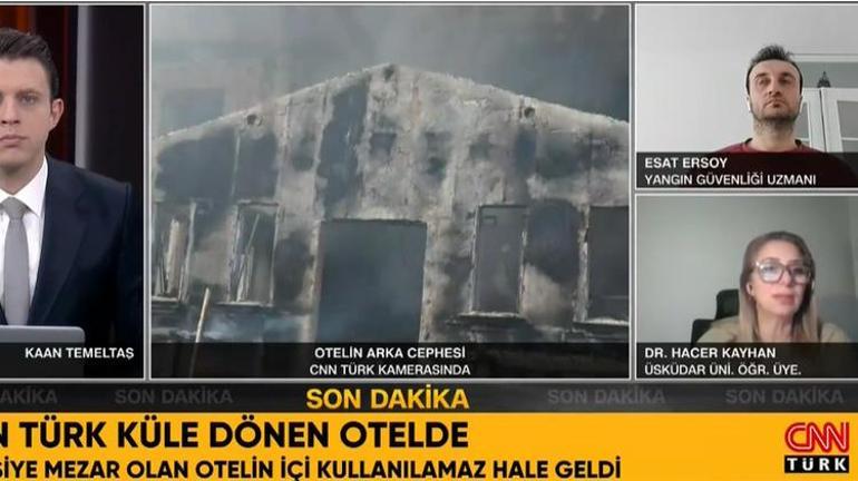 Boluda ihmaller zinciri oteli mezara çevirdi Uzmanlar güvenlik adına tüm eksikleri tek tek sıraladı