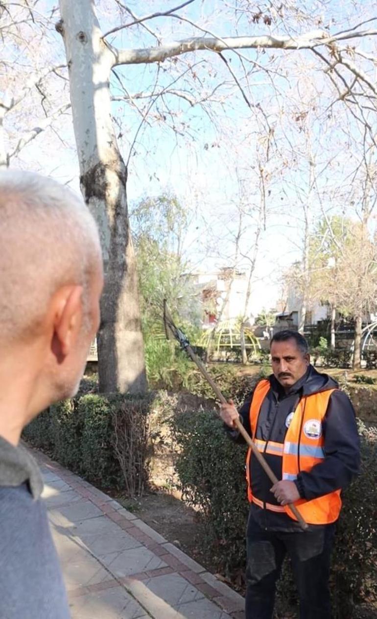 Kozanda temizlik işçilerinin ironi videosu büyük beğeni aldı