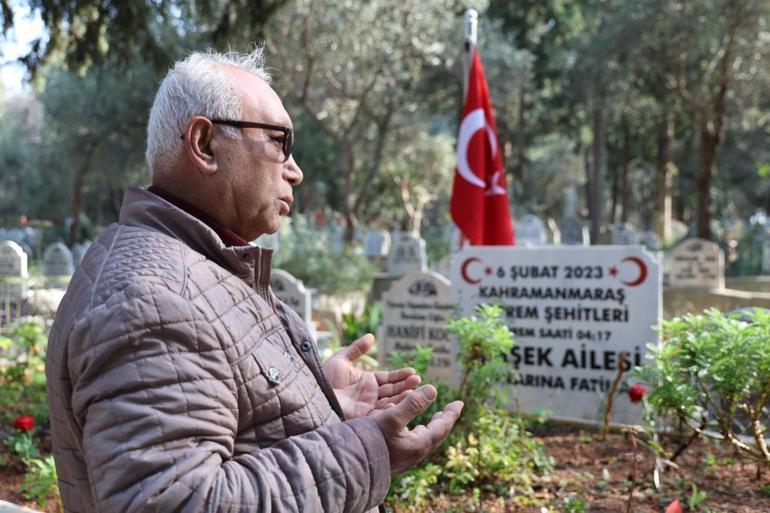 6 Şubat depremlerinde oğlu, gelini ve torunlarını kaybetmişti Ateşten gömlek içindeyiz her gün yanıyoruz