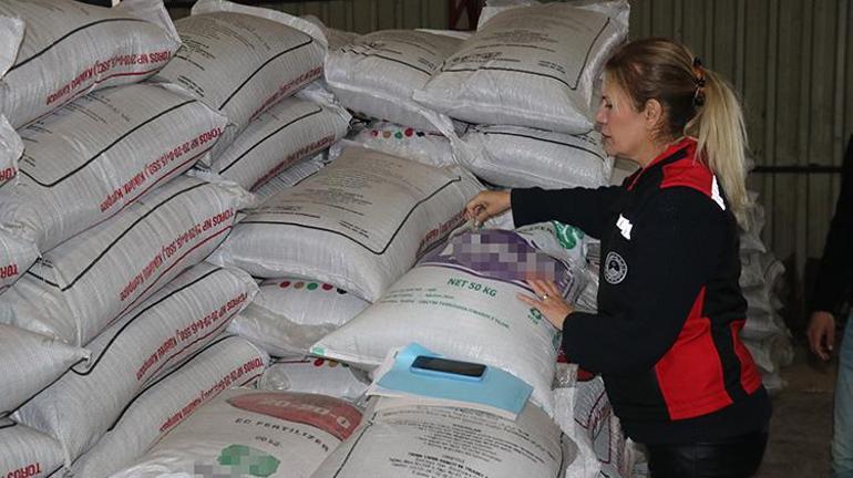 Adanada gübre bayileri ve üretim tesisleri denetlendi