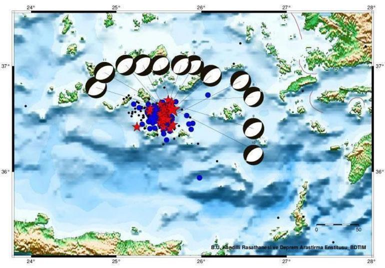 Son 5 günde 650 deprem Kandilli Rasathanesinden dikkat çeken Santorini raporu