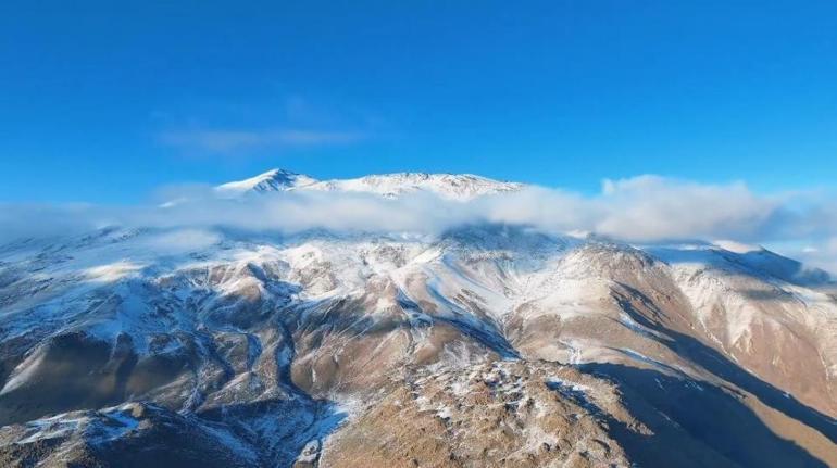 Adilcevazın doğal güzellikleri havadan görüntülendi