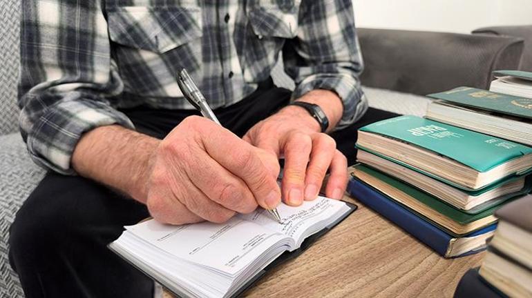 Doğumdan ölüme, düğünden fiyatlara: Keşanlı çiftçi Kamuran Kurnaz 40 yıldır tuttuğu günlük ile geçmişe ışık tutuyor