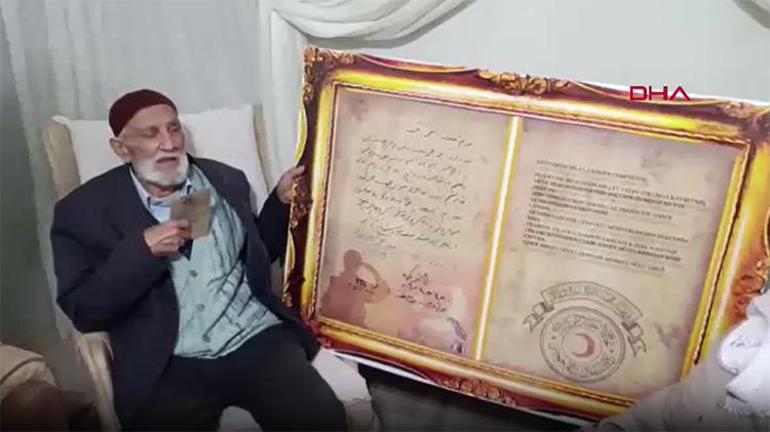 107 yıl sonra gelen mektup: Birinci Dünya Savaşında esir düşen dedelerinin mektubu torunlarına verildi Tarihi bir an yaşıyoruz