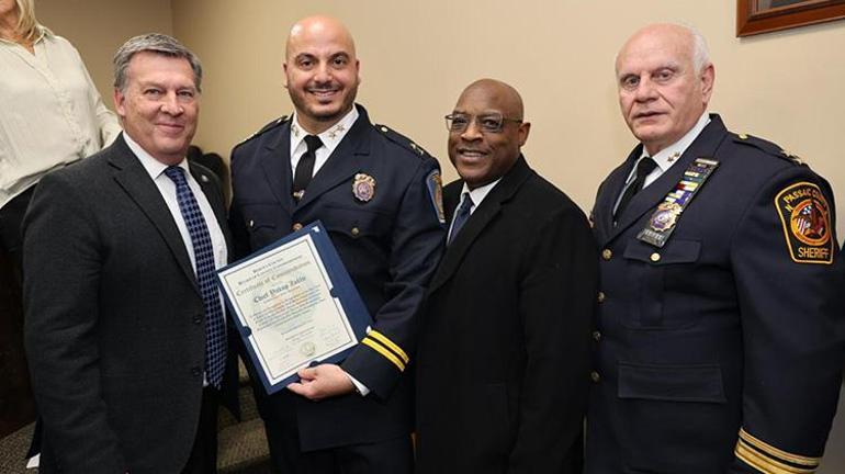 ABDde Türk polise büyük görev New Jerseyde polis şefi oldu