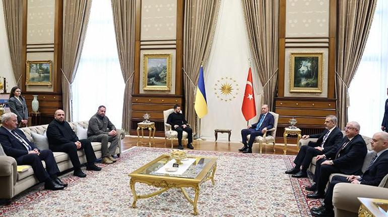 Cumhurbaşkanı Erdoğan ile Zelenski arasında kritik görüşme