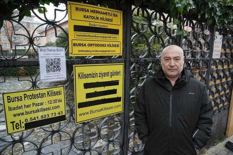 Üç Hristiyan cemaatinin ortak kullandığı tek kilise olan Fransız Kilisesi güçlendirme için boşaltıldı