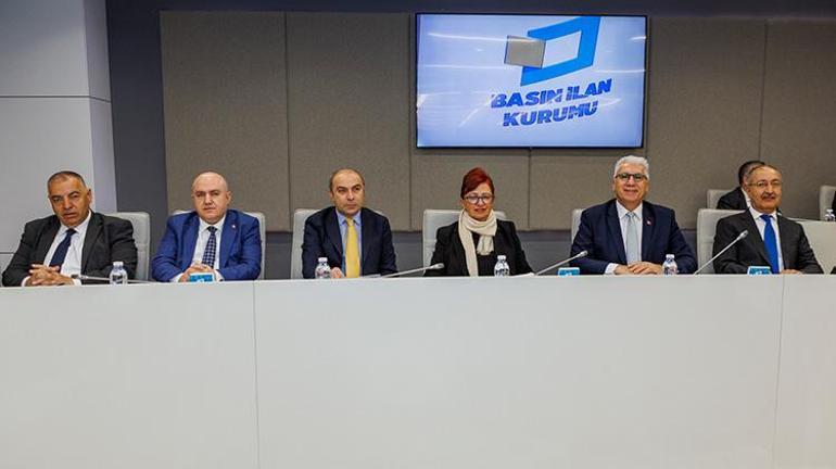 Basın İlan Kurumunun yeni yönetim kurulu üyeleri belli oldu