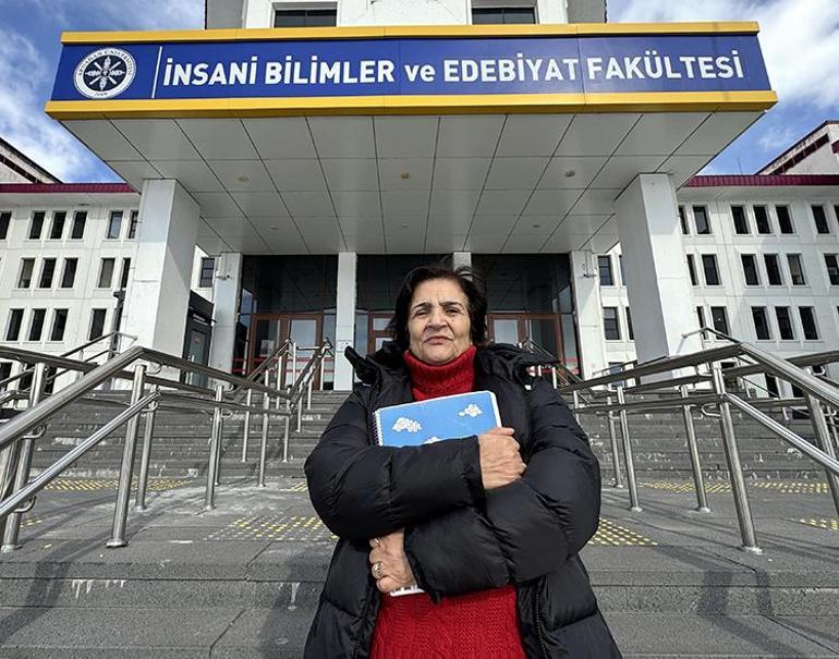 Üniversiteli olma hayali 70 yaşında gerçek oldu: Evde oturup Azraili mi bekliyeyim