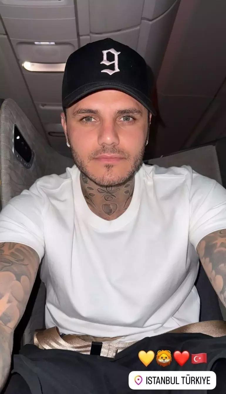 Mauro Icardi, Fenerbahçe derbisi için döndü