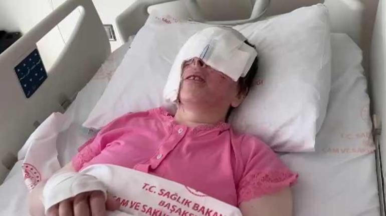 Görüşme isteğini reddeden kadına kezzaplı saldırı Sesimi duyun, gözlerimden kan geliyor