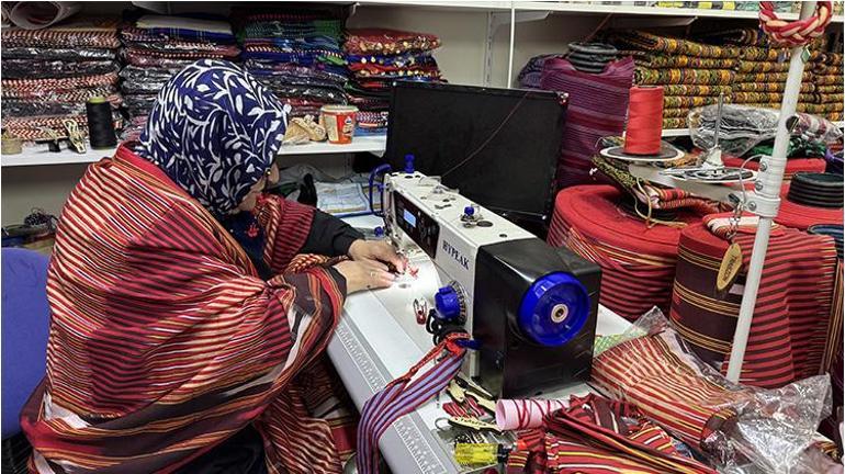 Karadenizde Keşan beziyle üretilen kına malzemeleri büyük ilgi görüyor