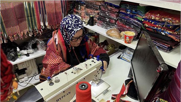 Karadenizde Keşan beziyle üretilen kına malzemeleri büyük ilgi görüyor